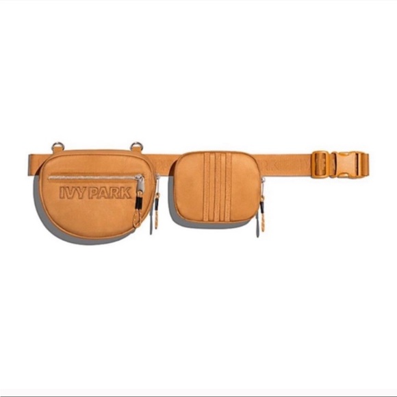 Adidas x Ivy Park Drip 2.2 Belt Bag - brown fanny pack - nude - Picture 1 of 10